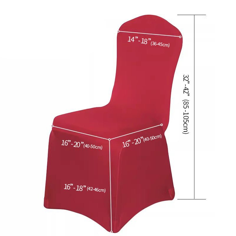Stretch Chair Cover White - Add Arc - YauSpark