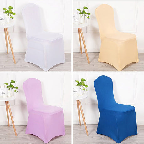 Stretch Chair Cover White - Add Arc - YauSpark