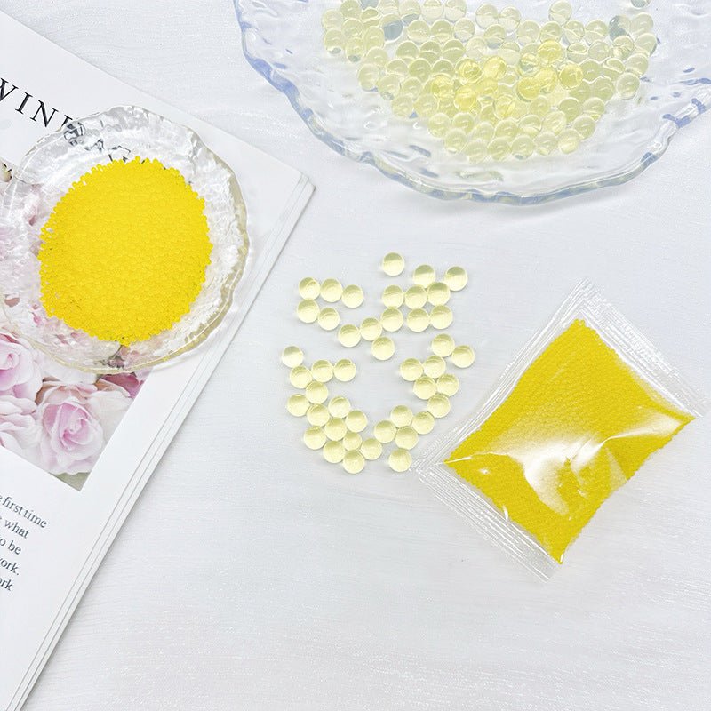 Water Gel Beads Vase Filler 10g Yellow - YauSpark