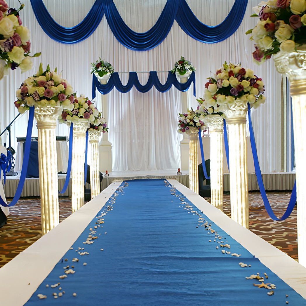 Wedding Aisle Runner Non - Woven Carpet 3ftx50ft Brown - YauSpark