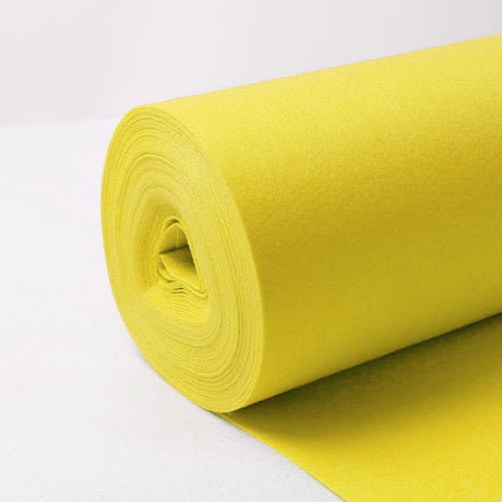 Wedding Aisle Runner Non - Woven Carpet 3ftx50ft Goose Yellow - YauSpark