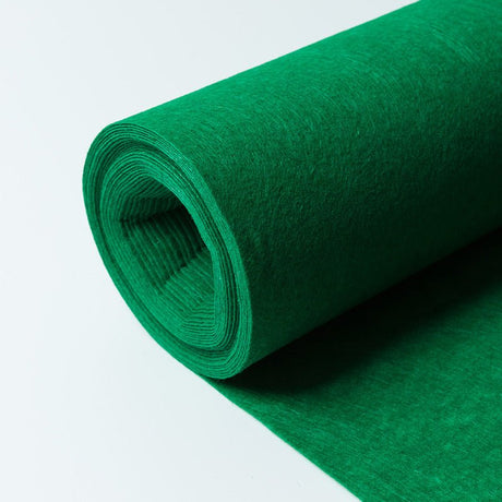 Wedding Aisle Runner Non - Woven Carpet 3ftx50ft Green - YauSpark