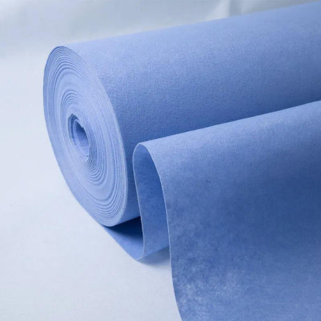 Wedding Aisle Runner Non - Woven Carpet 3ftx50ft Light Blue - YauSpark