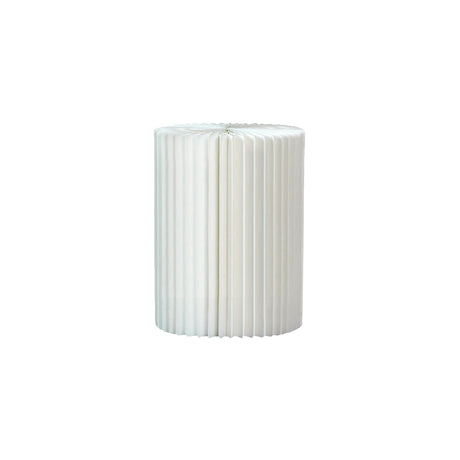 White Foldable Roman Paper Pillars for Parties 16” - YauSpark