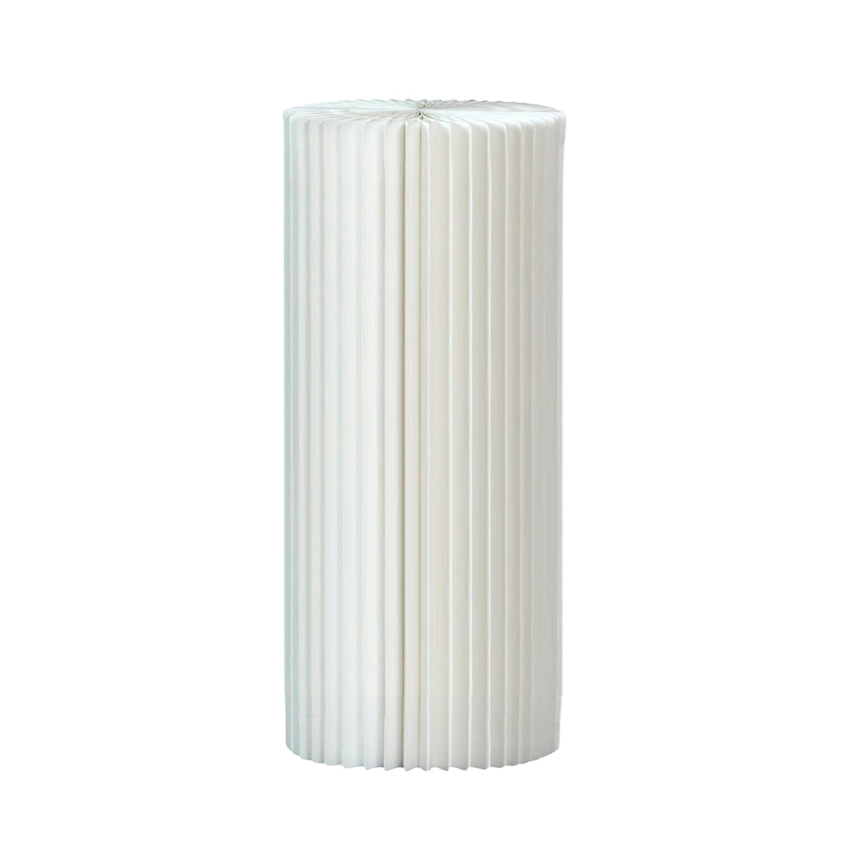 White Foldable Roman Paper Pillars for Parties 32” - YauSpark