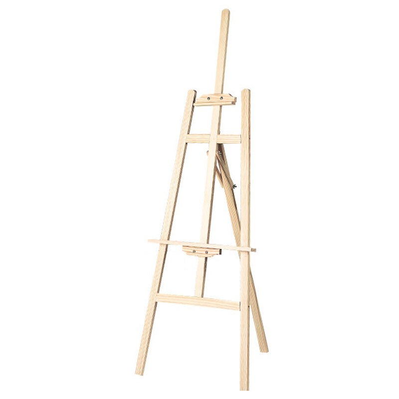 Wooden Painting Easel White Pine Solid Wood 59“ - YauSpark