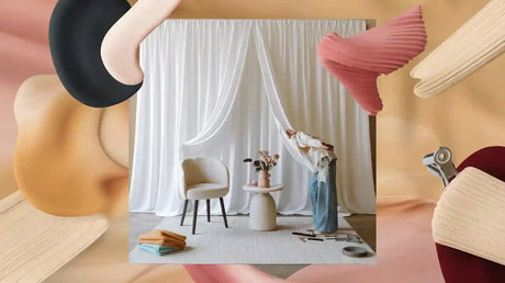 DIY White Drape Backdrop Ideas You Can Try at Home