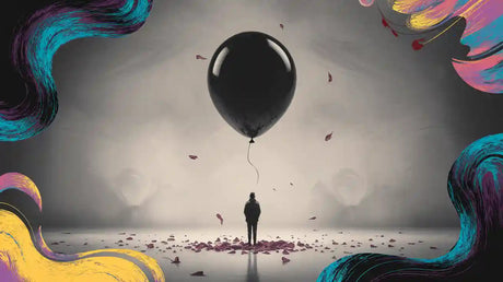 The emotional story behind black balloons