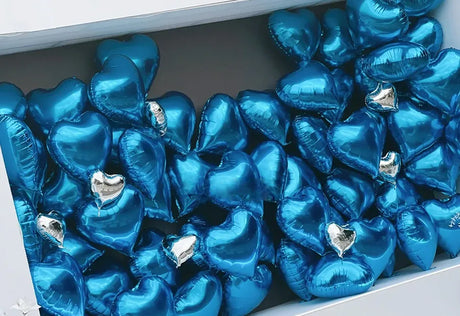 Colorful aluminum foil balloons