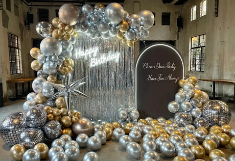 Development and application of metal latex balloons