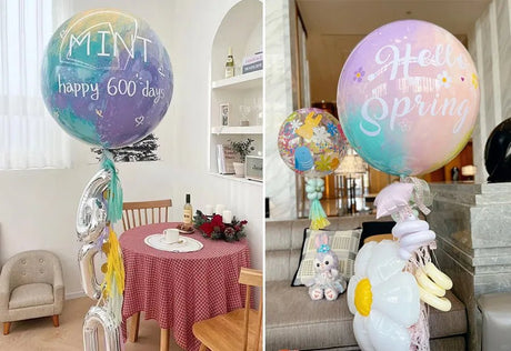 New experience of BOBO balloons, making smudged BOBO balloons (acrylic BOBO balloons) - YauSpark