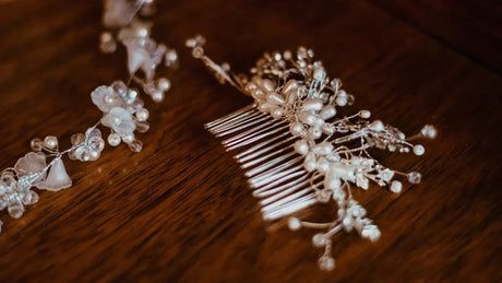 Tips for Styling Bridal Hair Combs with Your Veil - YauSpark