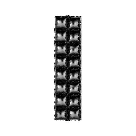 10 Pc Double Row Mylar Foil Balloon Backdrop 41"x11" Black - YauSpark