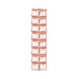 10 Pc Double Row Mylar Foil Balloon Backdrop 41"x11" Rose Gold - YauSpark