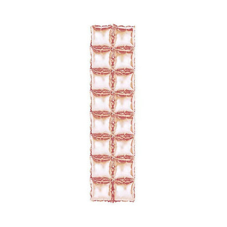 10 Pc Double Row Mylar Foil Balloon Backdrop 41"x11" Rose Gold - YauSpark