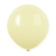 10 Pc Macaroon Yellow Latex Helium, Air or Water Balloons 18" - YauSpark