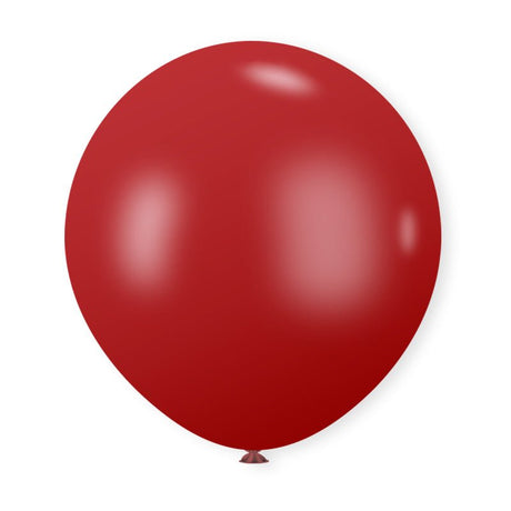 10 Pc Retro Garnet Latex Helium, Air or Water Balloons 18" - YauSpark