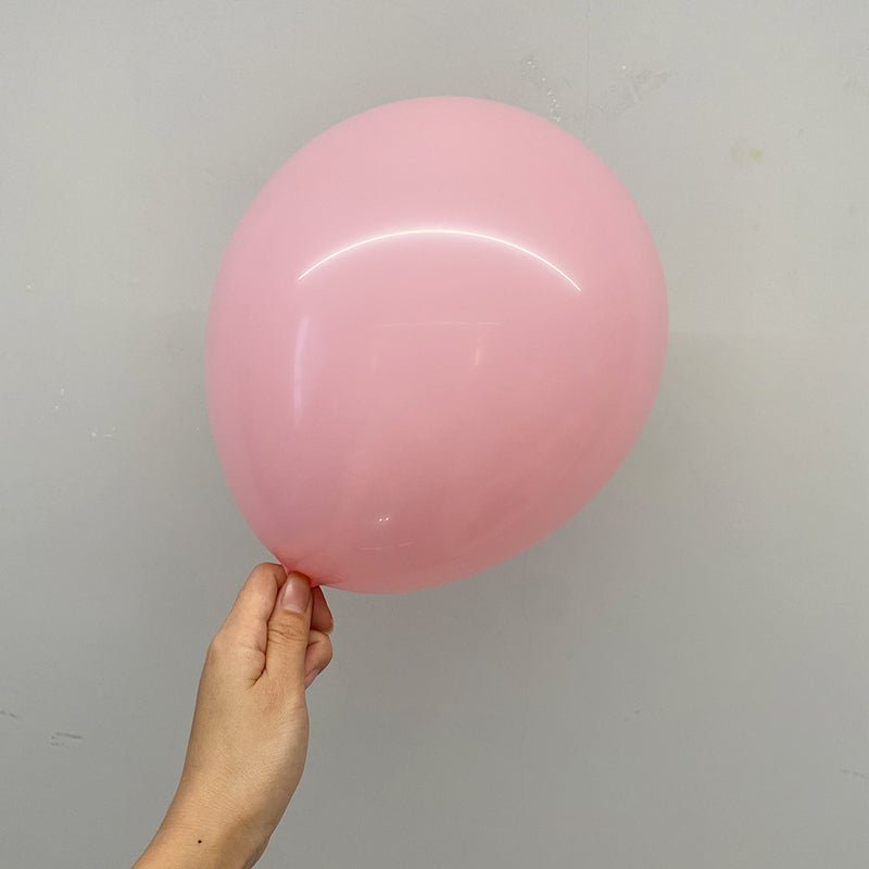 100 Pc Matte Baby Pink Latex, Air or Water Balloons 5" - YauSpark