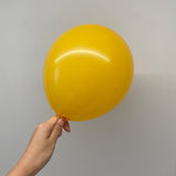 100 Pc Matte Lemon Latex, Air or Water Balloons 5" - YauSpark