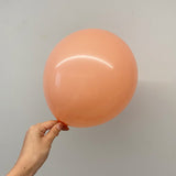 100 Pc Matte Peach Latex, Air or Water Balloons 5" - YauSpark