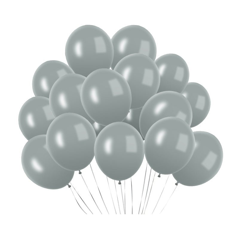 100 Pc Pastel Dusk Green Latex, Air or Water Balloons 5" - YauSpark