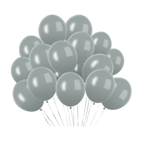 100 Pc Pastel Dusk Green Latex, Air or Water Balloons 5" - YauSpark