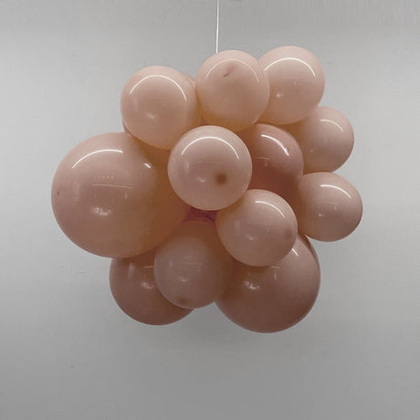 100 Pc Pastel Dusk Rose Latex Helium, Air or Water Balloons 10" - YauSpark