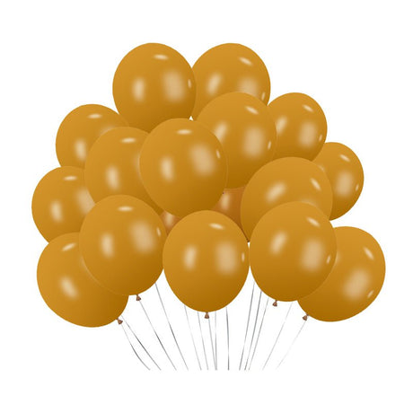 100 Pc Retro Camel Latex, Air or Water Balloons 5" - YauSpark
