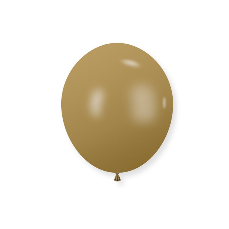 100 Pc Retro Coffee Latex Helium, Air or Water Balloons 10" - YauSpark