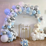109 Pc Macaron Blue DIY Balloon Garland Kit - YauSpark
