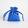 12 Pc Satin Drawstring Wedding Party Favor Bags Royal Blue - YauSpark