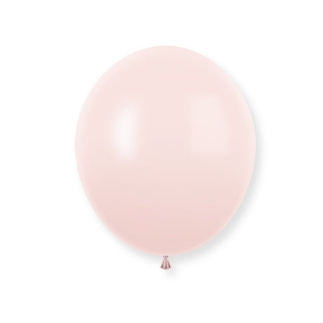 25 Pc Macaroon Pink Latex Helium, Air or Water Balloons 12" - YauSpark