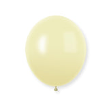 25 Pc Macaroon Yellow Latex Helium, Air or Water Balloons 12" - YauSpark