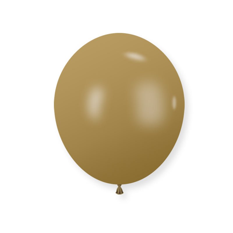 25 Pc Retro Coffee Latex Helium, Air or Water Balloons 12" - YauSpark