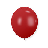 25 Pc Retro Garnet Latex Helium, Air or Water Balloons 12" - YauSpark