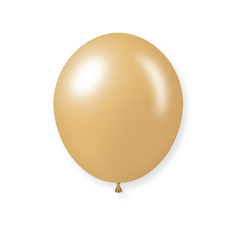 25 Pc Shiny Pearl Peach Latex Helium, Air or Water Balloons 12" - YauSpark