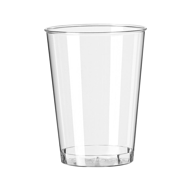 25 Pcs Plastic Tumbler Cups 10oz Clear - YauSpark
