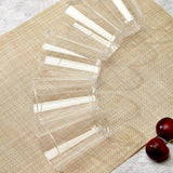 25 Pcs Plastic Tumbler Cups 10oz Clear - YauSpark