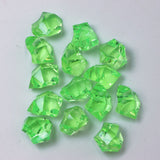 320 Pcs Acrylic Ice Bead Vase Fillers Emerald Green - YauSpark