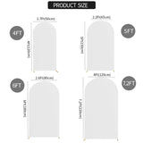 Wine Red Polyester Wedding Arch Cover
