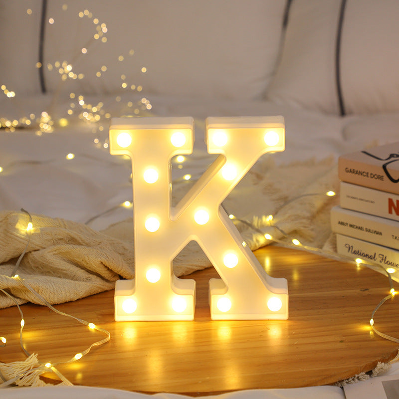 3D Marquee Gold with Warm White 6"