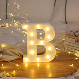 3D Marquee Gold with Warm White 6"