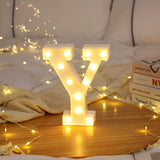 3D Marquee Gold with Warm White 6"