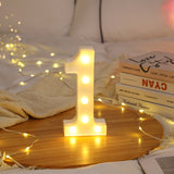 3D Marquee Gold with Warm White 6"