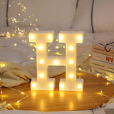 3D Marquee Gold with Warm White 6"