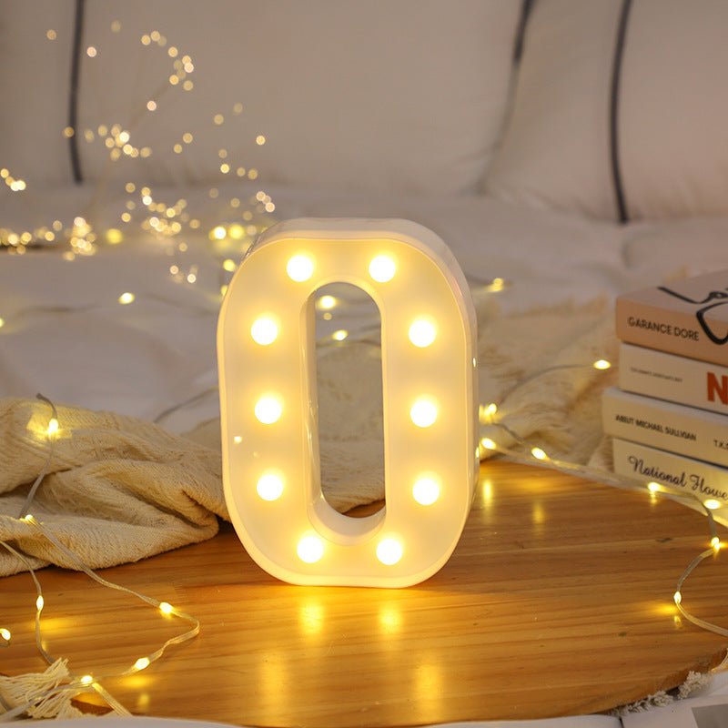 3D Marquee Gold with Warm White 6" - YauSpark