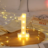 3D Marquee Gold with Warm White 6" - YauSpark