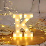 3D Marquee Gold with Warm White 6" - YauSpark