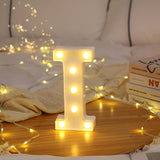 3D Marquee Gold with Warm White 6" - YauSpark