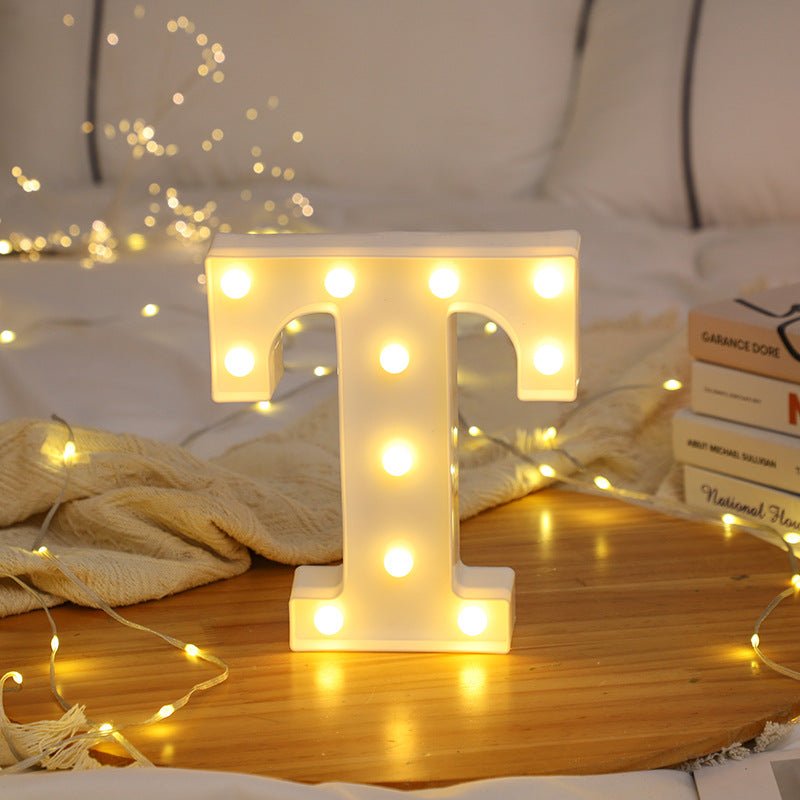 3D Marquee Gold with Warm White 6" - YauSpark